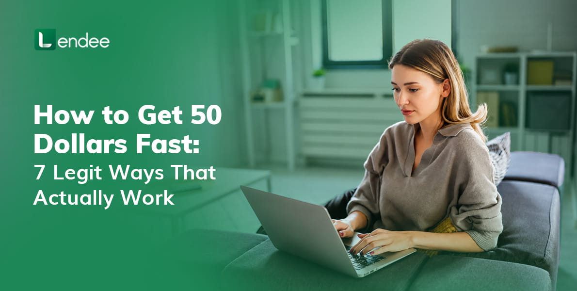 How to Get 50 Dollars Fast